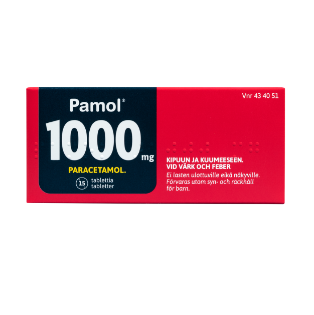 Pamol 1000 mg nieltävä tabletti