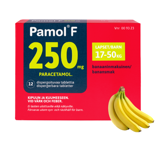 Pamol F 250 mg pakkauskuva